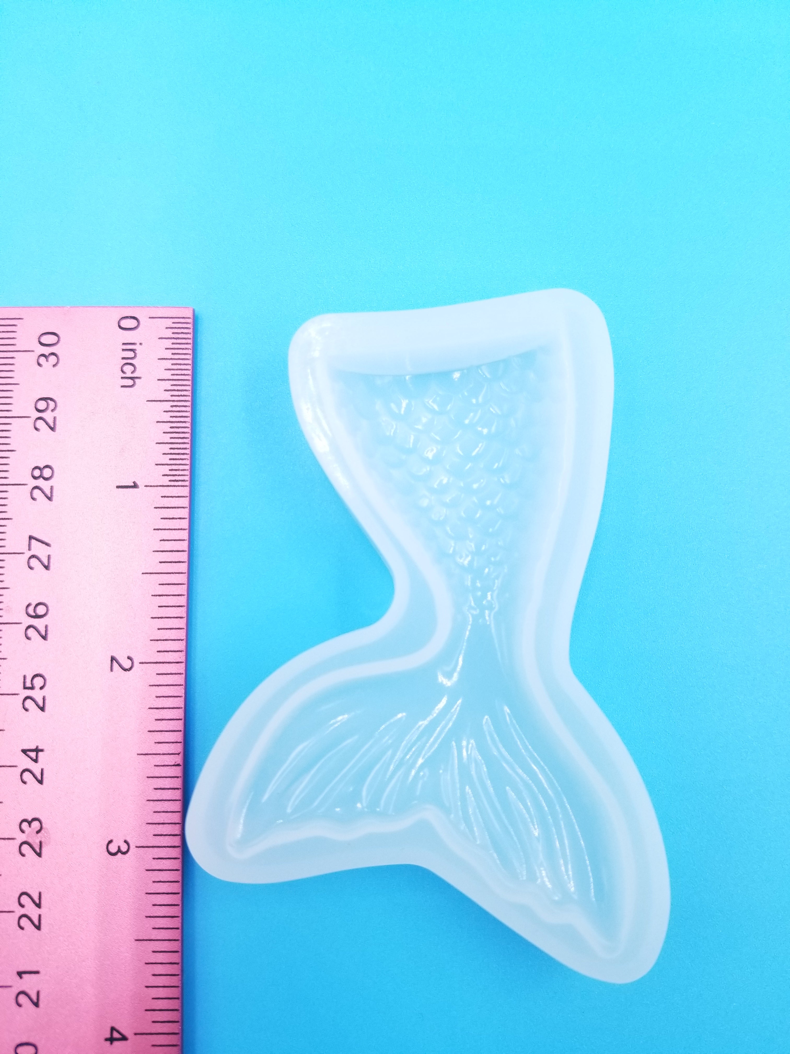 Mermaid and Dolphin Silicone Mold - Food Safe - Chocolate - Fondant