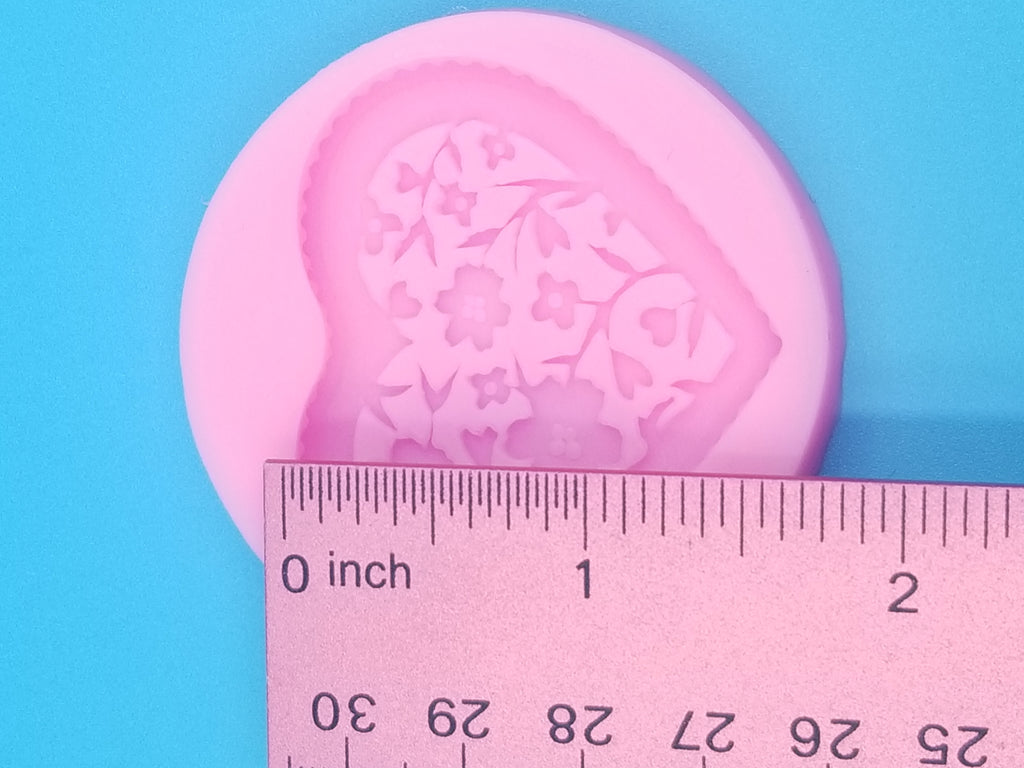 Candy Heart Silicone Mold - Food Safe