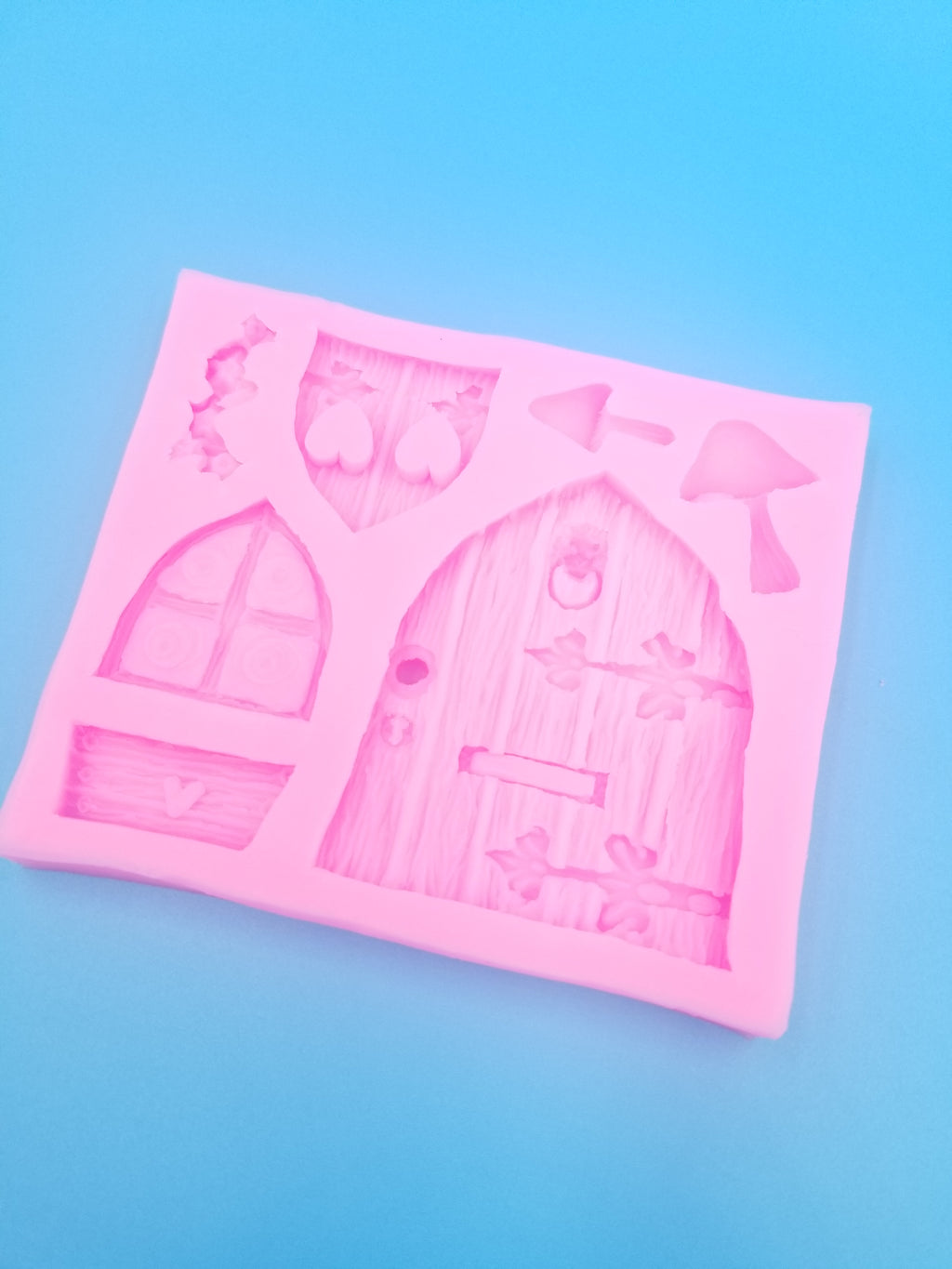 Fairy Door Silicone Mold - Food Safe - Chocolate - Fondant