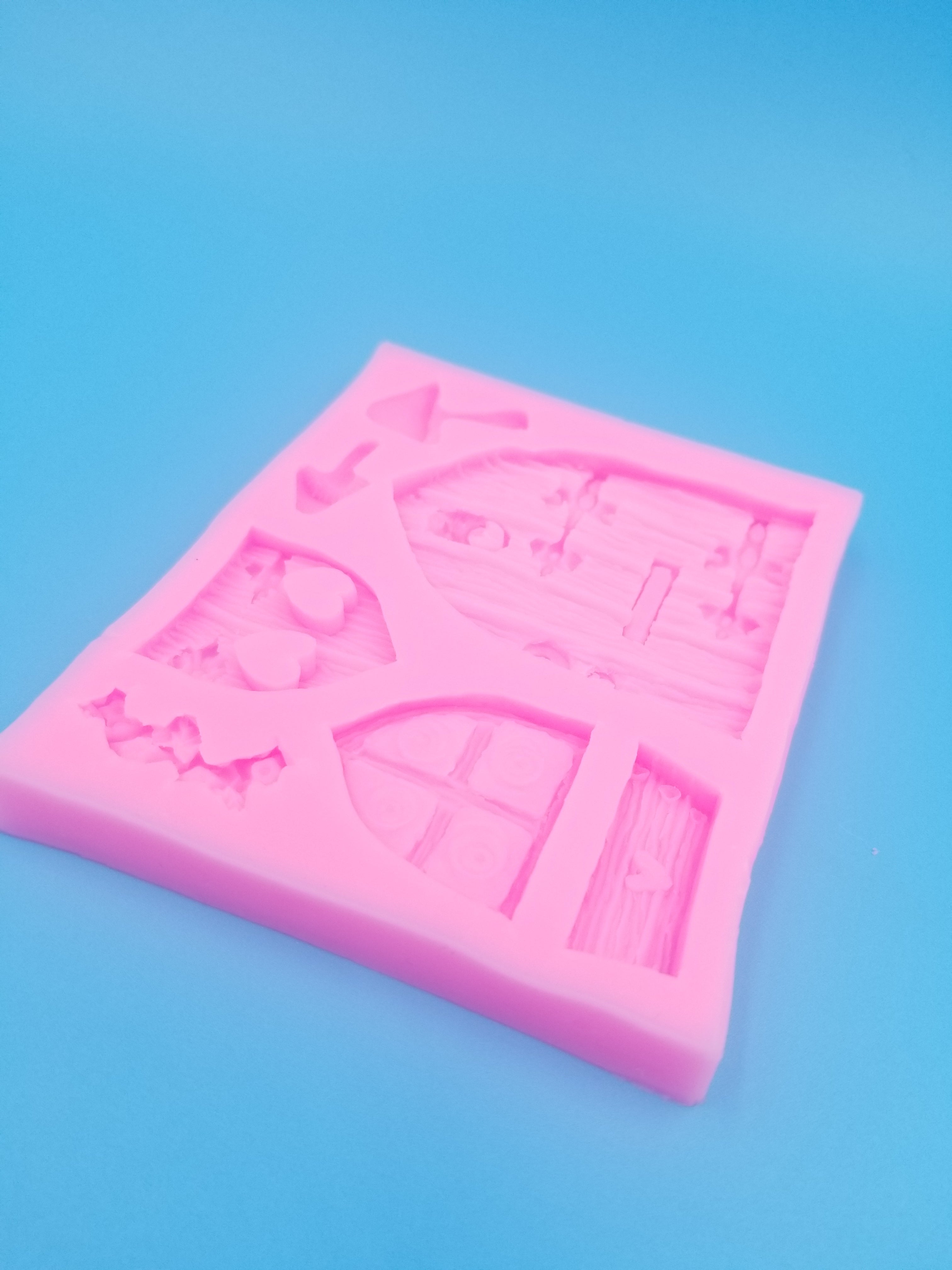 Fairy Door Silicone Mold - Food Safe - Chocolate - Fondant